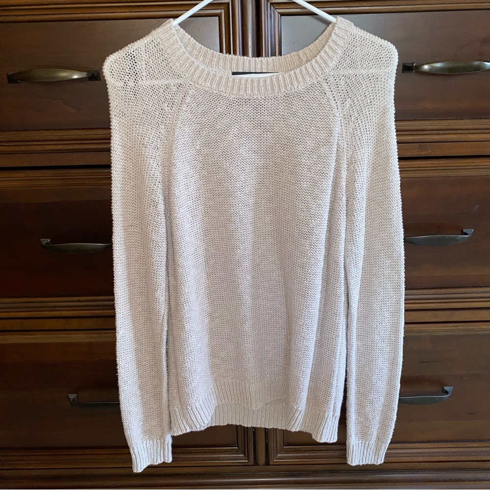 Tan Knit Sweater